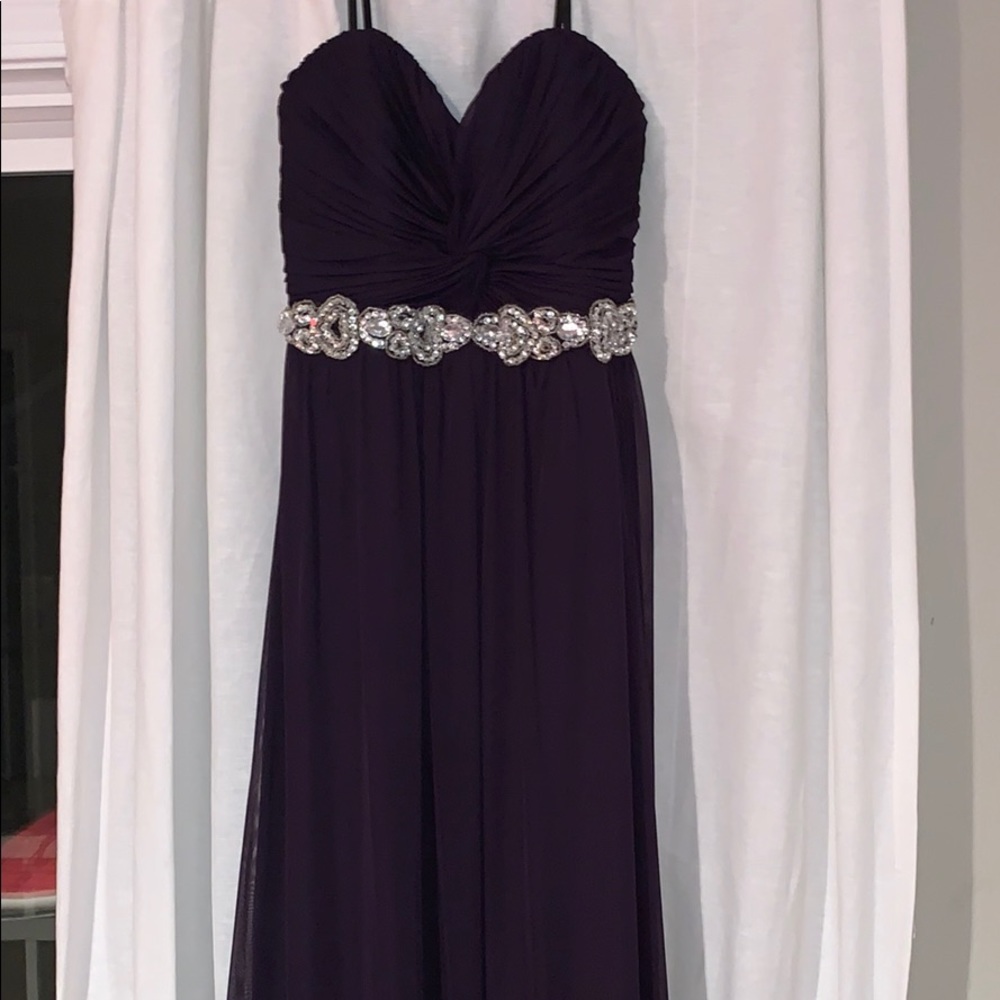 Eggplant/ purple David’s bridal dress